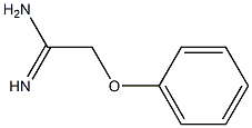 2-phenoxyethanimidamide 구조식 이미지