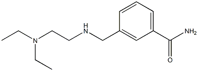 3-({[2-(diethylamino)ethyl]amino}methyl)benzamide 구조식 이미지