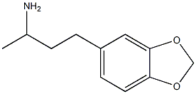 3-(1,3-benzodioxol-5-yl)-1-methylpropylamine 구조식 이미지