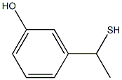 3-(1-sulfanylethyl)phenol Structure