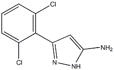 3-(2,6-dichlorophenyl)-1H-pyrazol-5-amine 구조식 이미지