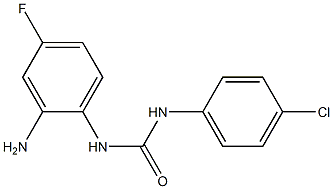 3-(2-amino-4-fluorophenyl)-1-(4-chlorophenyl)urea Structure