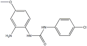 3-(2-amino-4-methoxyphenyl)-1-(4-chlorophenyl)urea Structure