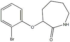 3-(2-bromophenoxy)azepan-2-one 구조식 이미지