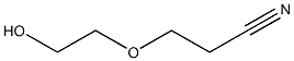 3-(2-hydroxyethoxy)propanenitrile 구조식 이미지