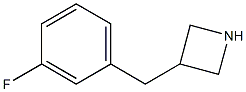 3-(3-fluorobenzyl)azetidine 구조식 이미지