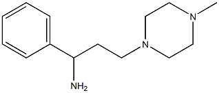 3-(4-methylpiperazin-1-yl)-1-phenylpropan-1-amine 구조식 이미지