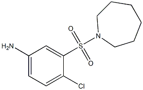 3-(azepane-1-sulfonyl)-4-chloroaniline Structure