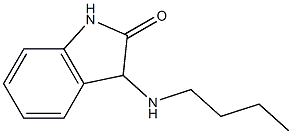 3-(butylamino)-2,3-dihydro-1H-indol-2-one Structure