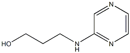 3-(pyrazin-2-ylamino)propan-1-ol Structure