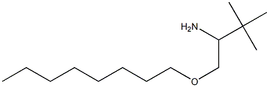 3,3-dimethyl-1-(octyloxy)butan-2-amine 구조식 이미지