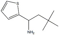 3,3-dimethyl-1-(thiophen-2-yl)butan-1-amine Structure
