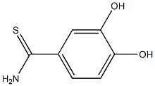 3,4-dihydroxybenzenecarbothioamide Structure