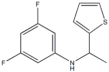 3,5-difluoro-N-[1-(thiophen-2-yl)ethyl]aniline Structure