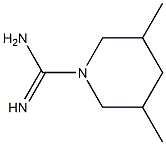 3,5-dimethylpiperidine-1-carboximidamide Structure