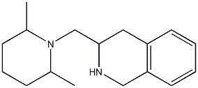 3-[(2,6-dimethylpiperidin-1-yl)methyl]-1,2,3,4-tetrahydroisoquinoline Structure