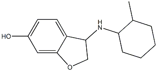 3-[(2-methylcyclohexyl)amino]-2,3-dihydro-1-benzofuran-6-ol Structure