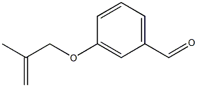 3-[(2-methylprop-2-enyl)oxy]benzaldehyde Structure