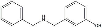 3-[(benzylamino)methyl]phenol Structure