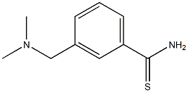 3-[(dimethylamino)methyl]benzenecarbothioamide Structure