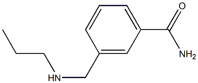 3-[(propylamino)methyl]benzamide 구조식 이미지