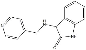 3-[(pyridin-4-ylmethyl)amino]-2,3-dihydro-1H-indol-2-one Structure