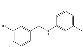 3-{[(3,5-dimethylphenyl)amino]methyl}phenol Structure