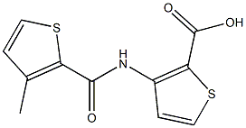 3-{[(3-methylthien-2-yl)carbonyl]amino}thiophene-2-carboxylic acid 구조식 이미지