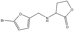 3-{[(5-bromofuran-2-yl)methyl]amino}oxolan-2-one 구조식 이미지