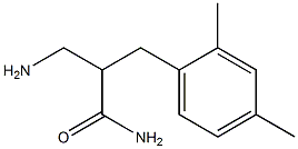 3-amino-2-[(2,4-dimethylphenyl)methyl]propanamide 구조식 이미지