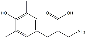 3-amino-2-[(4-hydroxy-3,5-dimethylphenyl)methyl]propanoic acid Structure