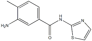 3-amino-4-methyl-N-1,3-thiazol-2-ylbenzamide 구조식 이미지