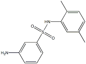 3-amino-N-(2,5-dimethylphenyl)benzenesulfonamide Structure