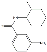 3-amino-N-(2-methylcyclohexyl)benzamide Structure