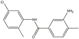 3-amino-N-(5-chloro-2-methylphenyl)-4-methylbenzamide 구조식 이미지