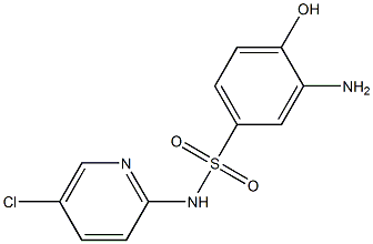 3-amino-N-(5-chloropyridin-2-yl)-4-hydroxybenzene-1-sulfonamide Structure