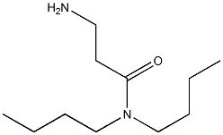 3-amino-N,N-dibutylpropanamide 구조식 이미지
