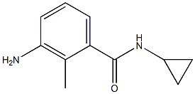 3-amino-N-cyclopropyl-2-methylbenzamide 구조식 이미지