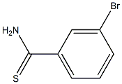 3-bromobenzene-1-carbothioamide Structure
