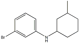 3-bromo-N-(3-methylcyclohexyl)aniline 구조식 이미지