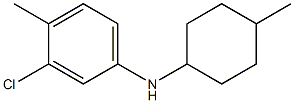3-chloro-4-methyl-N-(4-methylcyclohexyl)aniline 구조식 이미지