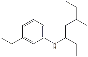 3-ethyl-N-(5-methylheptan-3-yl)aniline Structure