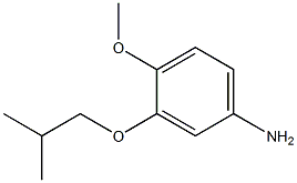 3-isobutoxy-4-methoxyaniline 구조식 이미지