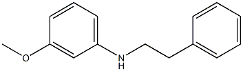 3-methoxy-N-(2-phenylethyl)aniline 구조식 이미지