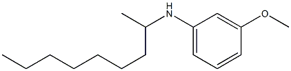 3-methoxy-N-(nonan-2-yl)aniline 구조식 이미지