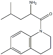 3-methyl-1-[(6-methyl-3,4-dihydroquinolin-1(2H)-yl)carbonyl]butylamine 구조식 이미지