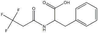 3-phenyl-2-[(3,3,3-trifluoropropanoyl)amino]propanoic acid 구조식 이미지