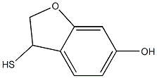 3-sulfanyl-2,3-dihydro-1-benzofuran-6-ol 구조식 이미지