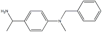 4-(1-aminoethyl)-N-benzyl-N-methylaniline 구조식 이미지