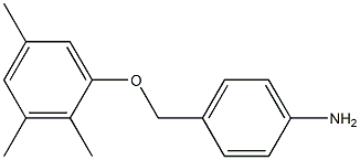 4-(2,3,5-trimethylphenoxymethyl)aniline Structure